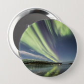 Northern Lights Noorwegen Button (Voorkant /achterkant)
