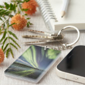 Northern Lights Noorwegen Sleutelhanger (Voorkant Rechts)