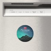 Northern Lights Norway Souvenir Magneet (Insitu (Vaatwasser))