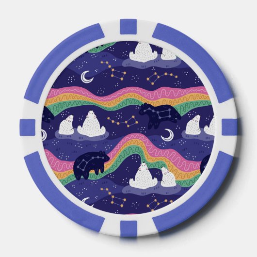 Northern Lights Poker Chips (Voorkant)