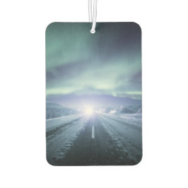 Northern Lights Road Finland Luchtverfrisser