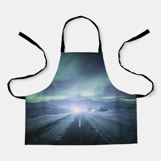 Northern Lights Road Schort (Voorkant)