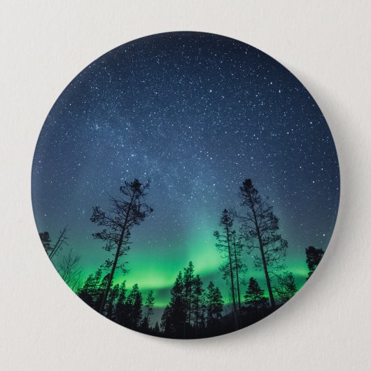 Northern Lights Ronde Button 4,0 Cm (Voorkant)