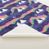 Northern Lights Sherpa Blanket Deken (3/4)