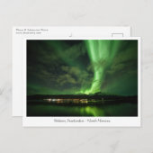 Northern Lights Skibotn Briefkaart (Voorkant / Achterkant)