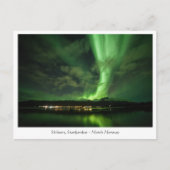 Northern Lights Skibotn Briefkaart (Voorkant)