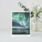Northern Lights Skibotn Briefkaart (Staand voorkant)
