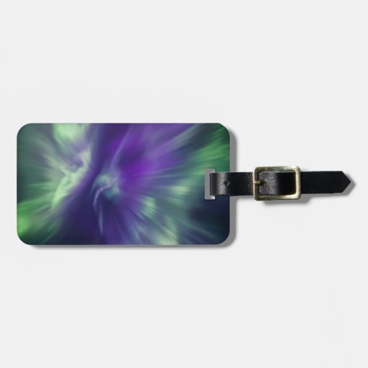 Northern Lights Sky Bagagelabel (Voorkant horizontaal)