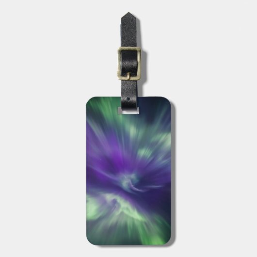 Northern Lights Sky Bagagelabel (Voorkant verticaal)