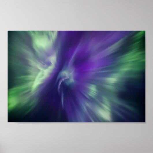 Northern Lights Sky Poster (Voorkant)