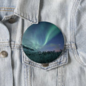 Northern Lights Sky Ronde Button 4,0 Cm (In situ)