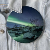 Northern Lights Sky Ronde Button 6,0 Cm (In situ)