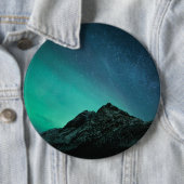 Northern Lights Sky Ronde Button 6,0 Cm (In situ)