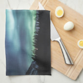 Northern Lights Theedoek (Quarter Fold)