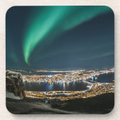 Northern Lights Tromso Bier Onderzetter (Voorkant)