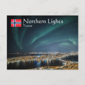 Northern Lights Tromso Briefkaart (Voorkant)