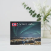 Northern Lights Tromso Briefkaart (Staand voorkant)