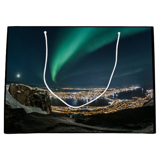 Northern Lights Tromso Groot Cadeauzakje (Voorkant)