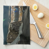 Northern Lights Tromso Theedoek (Quarter Fold)