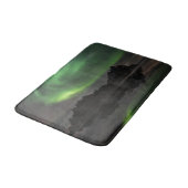 Northern Lights Vestrahorn Beach Hofn, Iceland Badmat (Gekanteld)