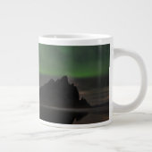 Northern Lights Vestrahorn Beach Hofn, Iceland Grote Koffiekop (Rechts)