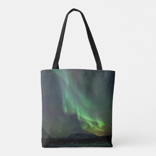 Northern Lights | Whitehorse, Yukon Tote Bag (Achterkant)