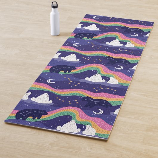 Northern Lights Yoga Mat (In situ)