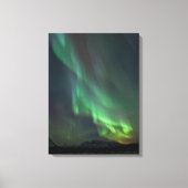 Northern Lights Yukon | Whitehorse Canvas Afdruk (Voorkant)