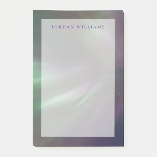 Northern Lights Yukon | Whitehorse Post-it® Notes (Voorkant)