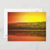 Northern Maine Sunset Briefkaart (Voorkant / Achterkant)