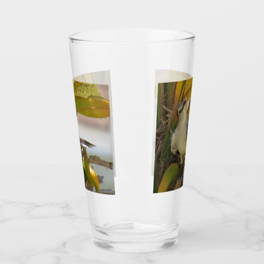 Northern Mockingbird - Backyard Bird Series -  Glas (Links)