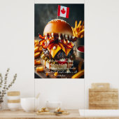 Northern Nibbler: Maple Bacon Bliss 24x36 Poster (Keuken)