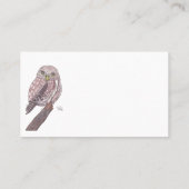 NORTHERN OWL VISITEKAARTJE (Achterkant)