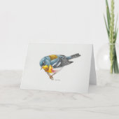 Northern Parula Warbler Art Kaart (Voorkant)