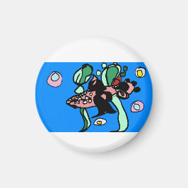 Northern Pike art Magneet