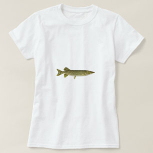 Northern Pike Art T-shirt