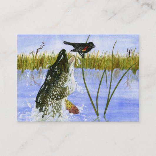 NORTHERN PIKE-visitekaartje Visitekaartje (Voorkant)