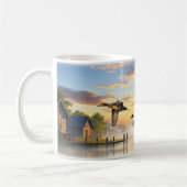 Northern Pintail Ducks Digitale Mok Wrap Ontwerp (Links)