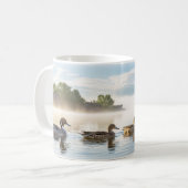 Northern Pintail Ducks Digitale Mok Wrap Ontwerp (Voorkant links)