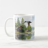 Northern Pintail Ducks Digitale Mok Wrap Ontwerp (Links)