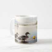 Northern Pintail Ducks Digitale Mok Wrap Ontwerp (Voorkant links)