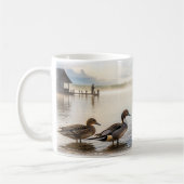 Northern Pintail Ducks Digitale Mok Wrap Ontwerp (Links)