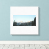Northern Rocky Mountain Forest Canvas Afdruk (Insitu (Houten vloer))