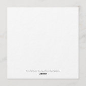 “Northern Sky Wanderer” – Snow Leopard Portrait Kaart (Achterkant)