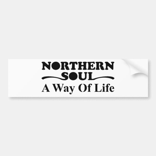 northern_soul3 bumpersticker (Voorkant)