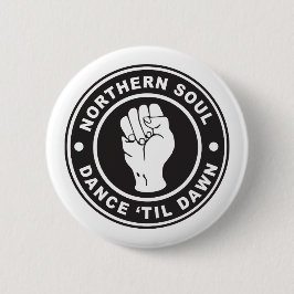 Northern Soul Dance tot dawn badge Ronde Button 5,7 Cm