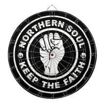 NORTHERN SOUL DART BOARD DOOR DMT