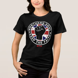 Northern Soul - Houd het Geloof Tri-Blend Shirt
