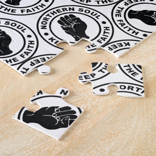 Northern Soul Mini Legpuzzel (Zijkant)