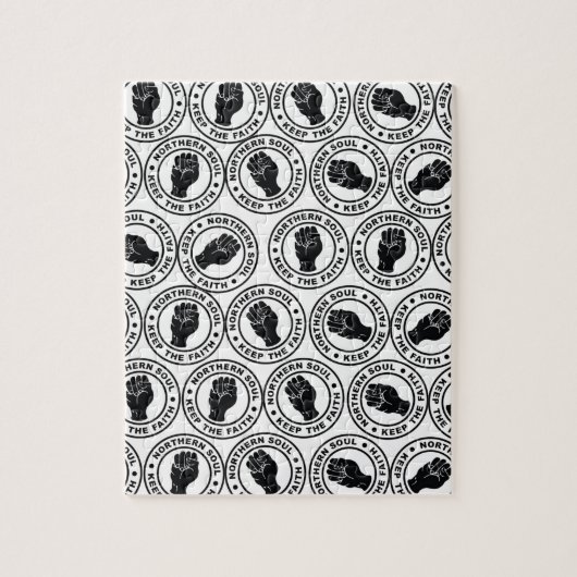 Northern Soul Mini Legpuzzel (Verticaal)